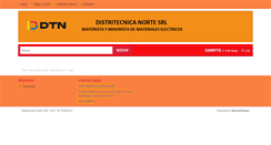 Desktop Screenshot of distritecnica.com