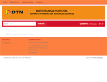 Tablet Screenshot of distritecnica.com